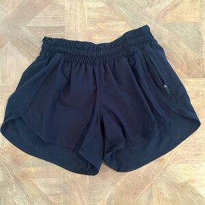 Lululemon “Track That” High Rise Lined Short 3”